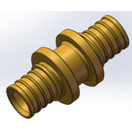 Varmego ® Kuplado MS One-sided coupling movable sleeve axial 20-20/ SDR 7.4/180°/Todo&Forza/CW617N