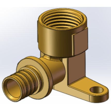 Varmego ® Kuplado MS Elbow wall short movable sleeve axial with threaded end 20-3/4″UN/ SDR 7.4/90°/Todo&Forza/CW617N