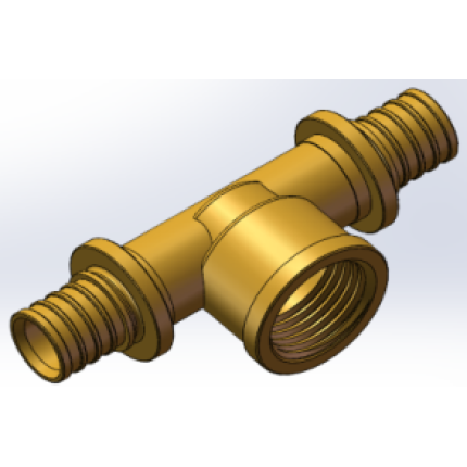 Varmego ® Kuplado MS T piece movable sleeve axial 20-1/2″UN-20 SDR 7.4/Todo&Forza/CW617N