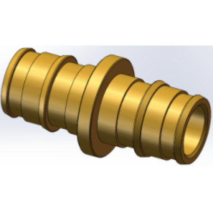 Varmego ® Kuplado MS Reduced coupling PEX expansion sleeve radial 20-16/SDR [7,4][9][11]/180°/Todo&Patoma&Varmo/CW617N