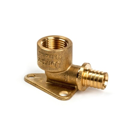Varmego ® Jentro Elbow wall with plate movable cover axial with threaded end 16-1/2″UN/ SDR 7.4/90°/Todo&Forza